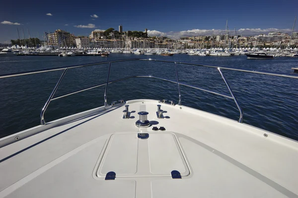 Cannes, Franciaország-luxus jacht kontinentális 80 — Stock Fotó