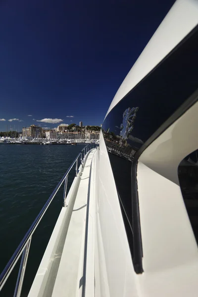 France, Cannes, luxury yacht Continental 80 — Stock Photo, Image