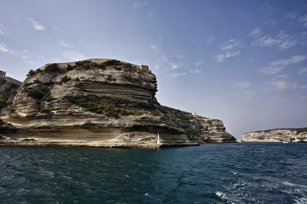 フランス、コルシカ島、ボニファシオ左舷入口 — ストック写真