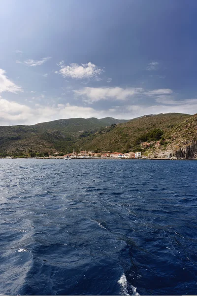 Italien, tirrenian havet, tuscanian öar, ön capraia — Stockfoto
