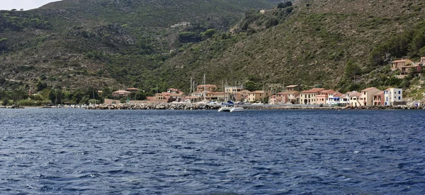 Italien, tirrenian havet, tuscanian öar, ön capraia — Stockfoto