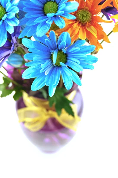 Stokrotka kwiaty w wazonie — Zdjęcie stockowe
