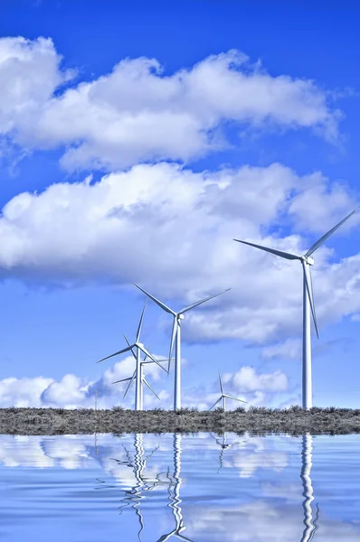 Stock image Wind turbines