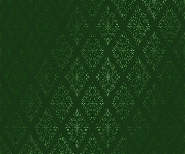 Dark Green Vector Pattern Tile Seamlessly Global Colors Linear Gradient — Stock Vector