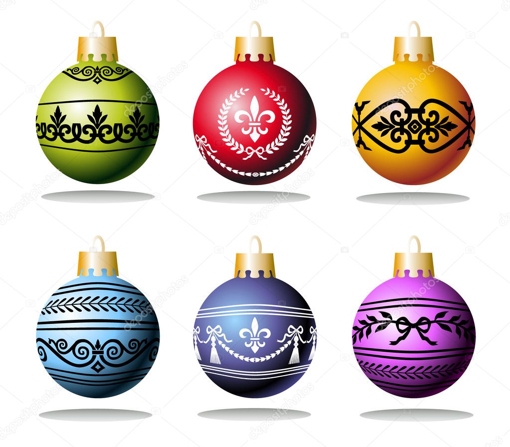 Christmas balls and ornaments