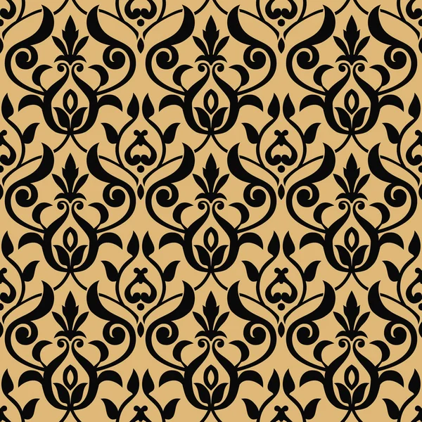 Seamless Pattern Antique Background Repeating Design Full Scalable Vector Graphic — Stock Vector