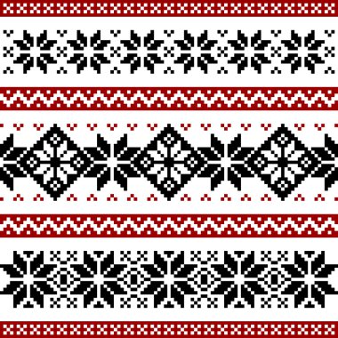 Nordic pattern clipart