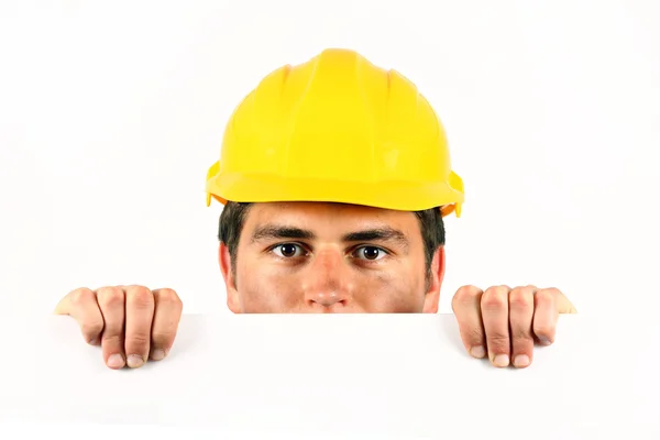 Worker helmet — Stock Photo, Image