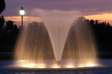 Fountain in Spain clipart