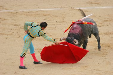 Corrida in madrid clipart