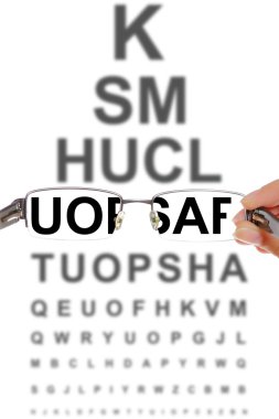 Check your sight clipart