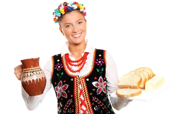 Polnische Gastfreundschaft — Stockfoto