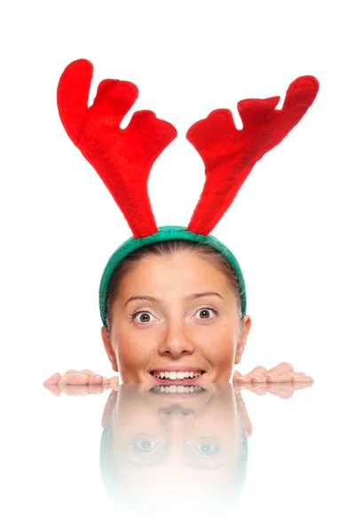 Happy reindeer — Stock Photo, Image