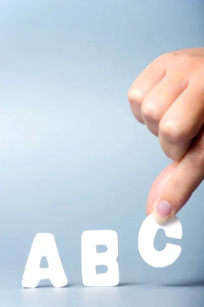 ABC — Foto Stock