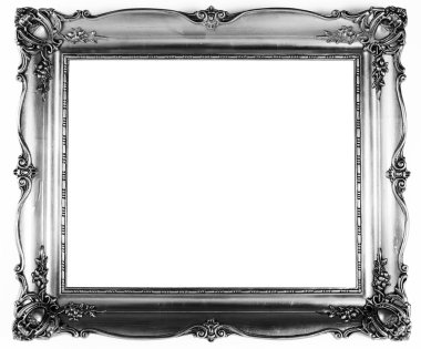 Silver frame clipart