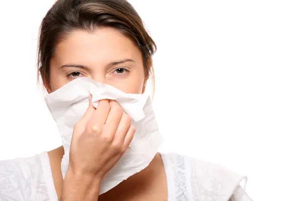 Runny nose — Stock Photo, Image