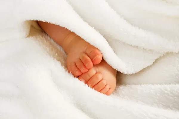 Πόδια μικρά μωρό — Φωτογραφία Αρχείου