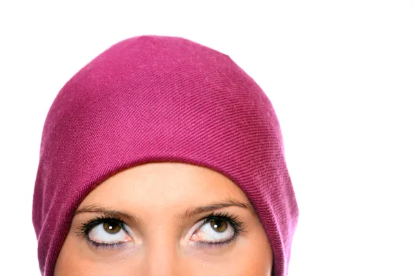 Menina muçulmana em um lenço — Fotografia de Stock
