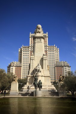 Don Kişot anıt Madrid