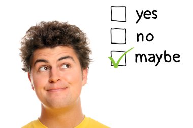Yes or no clipart