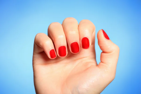 stock image Red nails