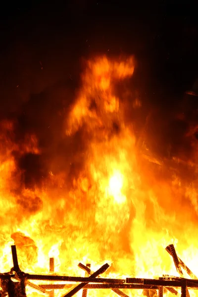 大きな炎 — ストック写真