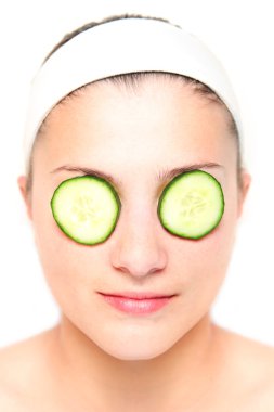 Cucumber mask clipart