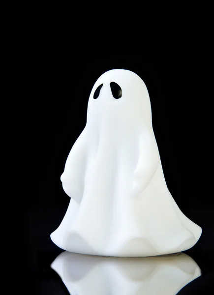 The perfect ghost on black Royalty Free Stock Images