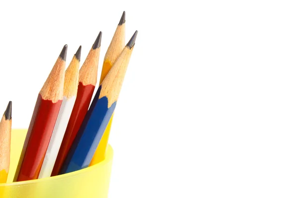 stock image Six pencils