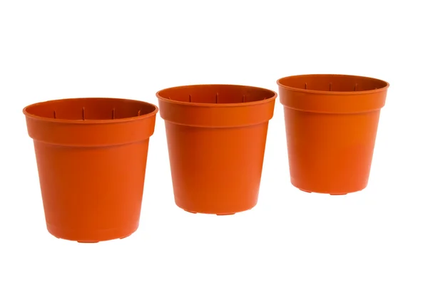 Drie potten — Stockfoto