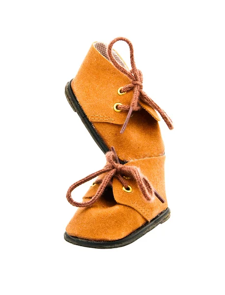 Velour boots — Stock Photo, Image