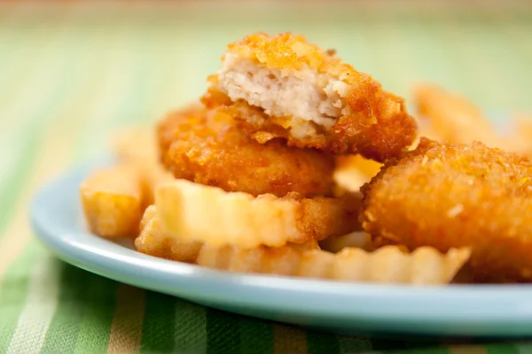 Chicken nuggets Stock Image