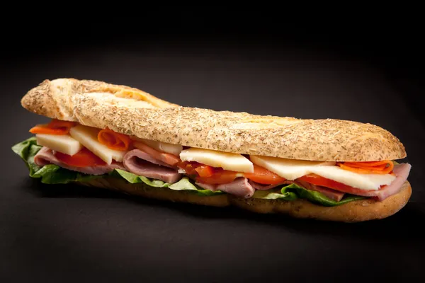Sandwich de baguette Imagen De Stock