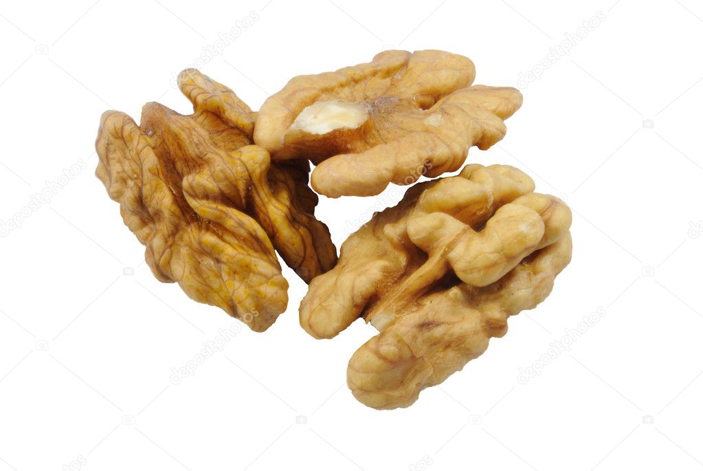Walnuts - three parts