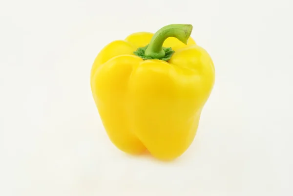Sárga kaliforniai paprika (Capsicum annuum) Stock Kép