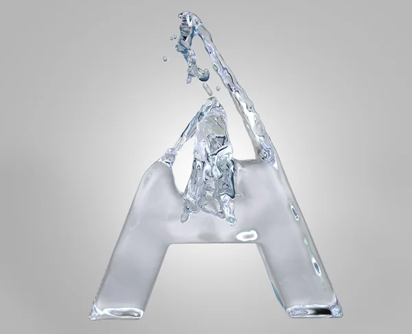 Agua A — Foto de Stock