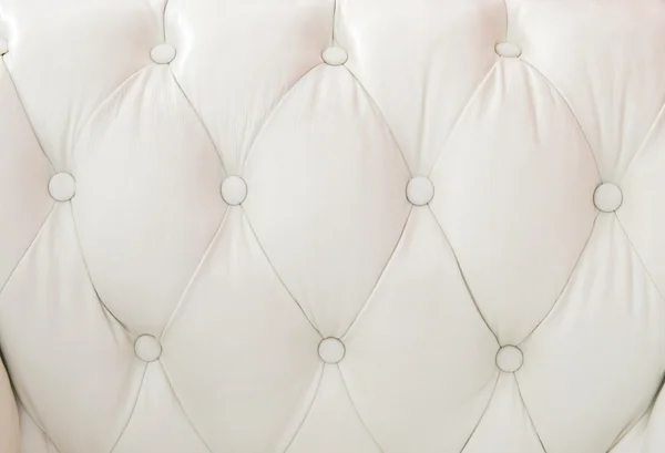 Textura de sofá branco — Fotografia de Stock