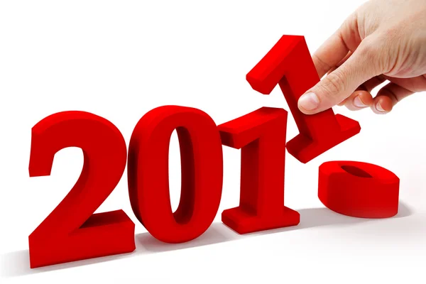 stock image 3d image of new year