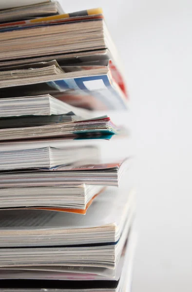 Several magazines and books — Stock Photo, Image