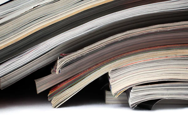 Magazines and newspapers — Stock Photo, Image
