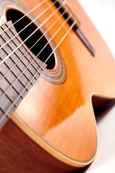 Španělská kytara detail — Stock fotografie