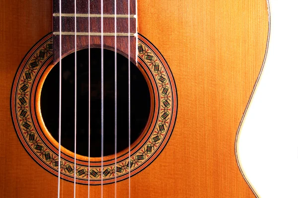İspanyol gitar detay — Stok fotoğraf