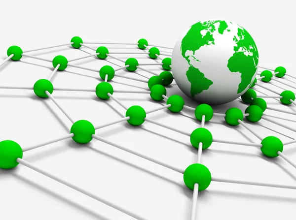 Internet e networking — Foto Stock