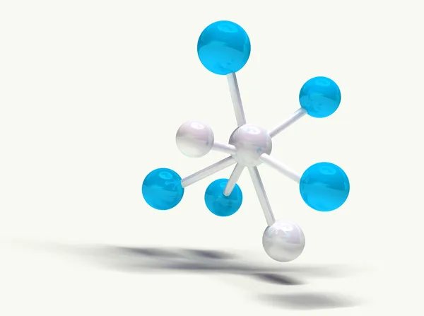 Molekylstruktur — Stockfoto