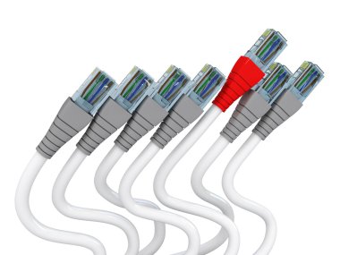Ethernet cables clipart