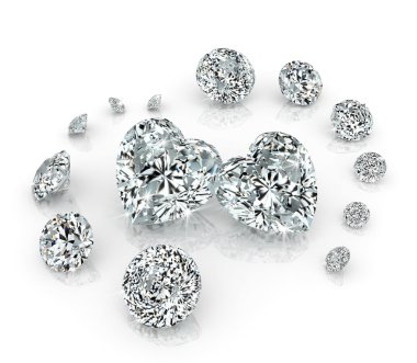 Diamonds group clipart