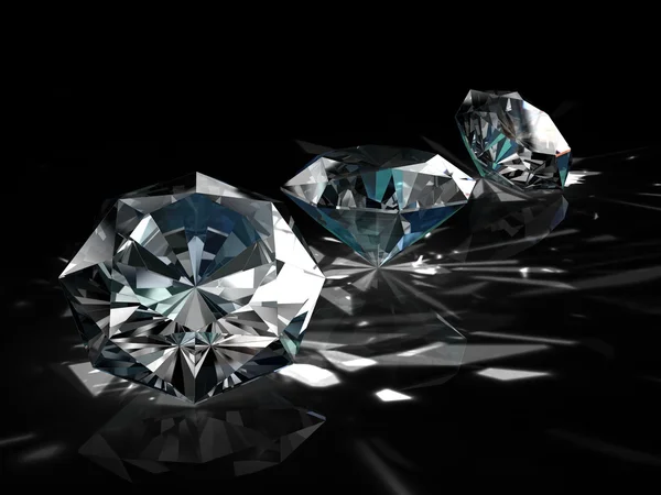 Diamantes — Fotografia de Stock