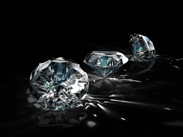 Diamanty — Stock fotografie