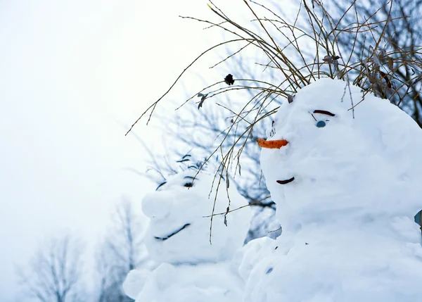 stock image Snowman