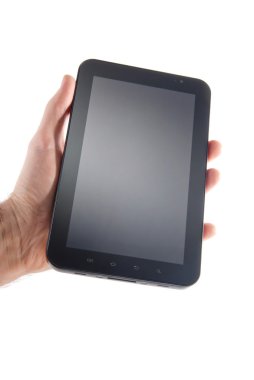 Electronic tablet clipart